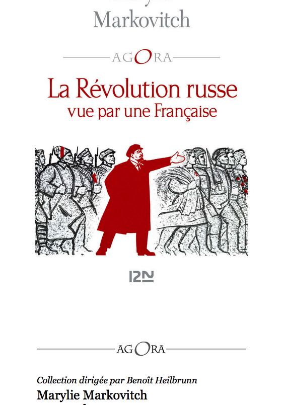 Couverture. Éditions Pocket. La Révolution Russe vue par une Française, de Marylie Markovitch. 2017-06-22